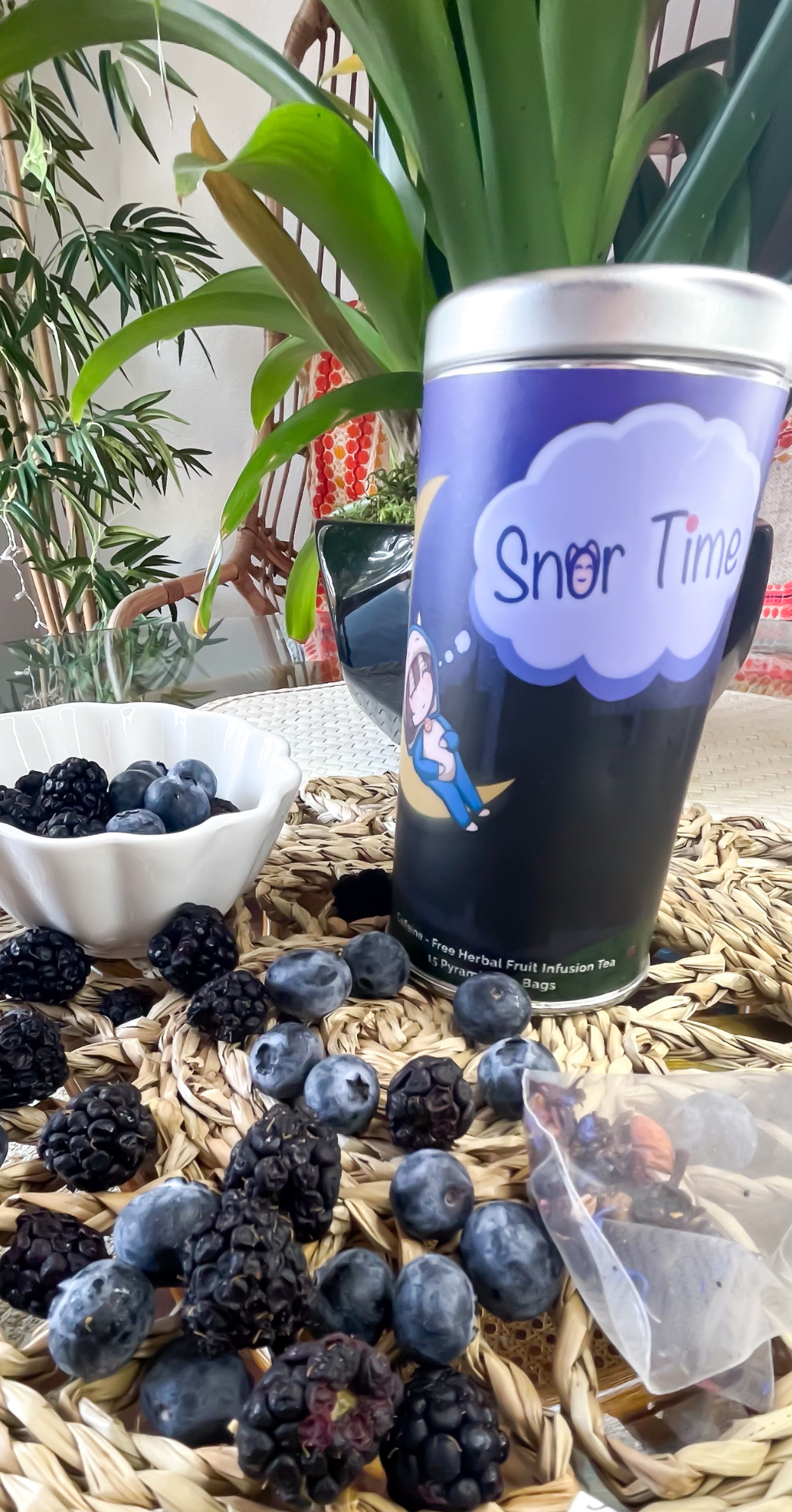 Snor Time Caffeine - Free Herbal Fruit Infusion Tea
